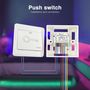LED valdiklis Wi-Fi + RF MINI, 12-24Vdc, 6A/CH, 10A MAX, RGB, RGBW, RGB+CCT, CCT, DIM, PUSH-DIM GL-C-301W 6978699220136