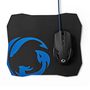 Gaming Mouse & Mouse Pad Set | Wired | 1200 / 2400 / 4800 / 7200 dpi | Adjustable DPI | Number of buttons: 6 | Right-Handed | 1.50 m | Without Lighting GMMP110BK 5412810412433