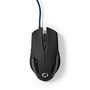 Gaming Mouse | Wired | 1200 / 2400 / 4800 / 7200 dpi | Adjustable DPI | Number of buttons: 6 | Programmable buttons | Right-Handed | 1.50 m | Without Lighting GMWD110BK 5412810412426