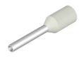 Wire-end ferrule, insulated, 10 mm, 8 mm, white H0.5/14D-W 4008190120931