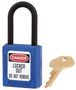 NON CONDUCTIVE LOCKOUT PADLOCK BLUE 406BLU