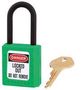 NON CONDUCTIVE LOCKOUT PADLOCK GREEN 406GRN