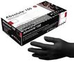 NITRILE BLACK GLOVE 3.2ML MEDIUM, X100 9899A7