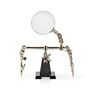 Helping Third Hand with Magnifier | Crocodile clips | Silver HETH110BK 5412810306848