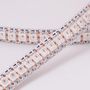 LED juosta 5V 43.2W/m WS2812 144 LED/m RGB IC skaitmeninė nehermetinė IP20 HM-144-RGB-IC-IP20
