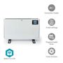 SmartLife Convection Heater | Wi-Fi | 2000 W | 3 Heat Settings | LCD | 5 - 37 °C | Adjustable thermostat | White HTCO50WTW