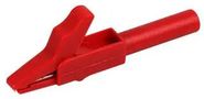 CROCODILE CLIP W/4MM SOCKET, 12MM, 15A 76-1205