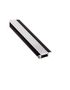 Profilis aliuminis juodas LED juostoms, su matiniu dangteliu, įleidžiamas INLINE MINI XL 2m INLINEM-XL-OP-2M-B