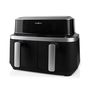 Double Hot Air Fryer | 2x4.2 l | Timer: 60 min | Number of preset programs: 10 | Digital | Black KAAF320BK