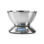 Kitchen Scales | Digital | Stainless Steel | Timer function | Thermometer function | Removable Bowl | Silver KASC111SI 5412810286669
