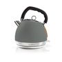 Electric Kettle | 1.8 l | Soft-Touch | Grey | Rotatable 360 degrees | Concealed heating element | Strix® controller | Boil-dry protection KAWK520EGY