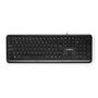 Wired Keyboard | USB-A | Multimedia | AZERTY | FR Layout | Numeric keypad KBMU200BKFR 5412810408382