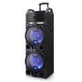 Nešiojama garso sistema 800W (100W RMS) su karaoke, šviesos efektais KBTUS-900