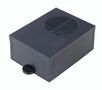 Enclosure 85x64x39mm black, with mounting feet KM-36