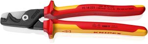 Cable shears with step cut VDE 1000V 225mm 95 18 225 Knipex KNIP-9518225