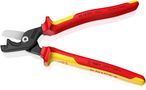 Cable shears with step cut VDE 1000V 225mm 95 18 225 Knipex KNIP-9518225