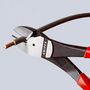 Kandyklės 64 HRC kietumo briaunomis 180mm 74 01 180, Knipex KNIP/7401180