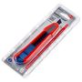 Peilis universalus su stabilizatoriumi ir 18mm geležtėmis 90 10 165 BK, KNIPEX KNIP/9010165BK