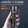 Flashlight L22, 5000lm, 60W, rechargable USB C 1x 26650 5000mAh, 190g SUPERFIRE-L22