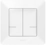 Surface 2-gang wireless switch Valena Life Legrand 752187 (white) L752187