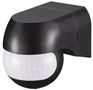 WALL MOUNTED PIR SENSOR IP44 BLK PELL0045