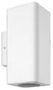 SQUARE WALL LIGHT UP-DOWN GU10 WHITE PEL00832-WHT
