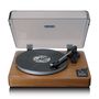 Fully automatic record player with Bluetooth® transmission and pre-amplifier Metal turntable platter and tonearm Wood LBTA-165WD 8711902081791