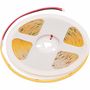 LED juosta, 12Vdc, 11W/m, COB 480LED/m, geltona, IP20, 180° COB-Y480-11-12