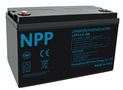 Akumuliatorius LiFePO4 12.8V 100Ah BT su T16 (M8) kontaktais NPP LFP12.8-100 8719845200255