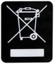 LABEL, WEEE, 10X13MM, WHT/BLK, PK500 7827363