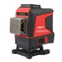 Lazerinis nivelyras, 3D 12 linijų, žalio spindulio, Uni-t LM575LD