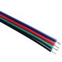 Cable flat 4x0.3mm² BLGRB, color for RGB LED strip LP04/0.3