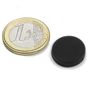 Disc Magnet Ø16.8x4.4mm NdFeB N45, Rubber Coated MAG/15x4/NEO/R