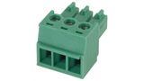 Lizdas su prisukamais kontaktais 3k. 3.81mm kampinis Phoenix Contact MC1.5/3-ST-3.81 4017918045890