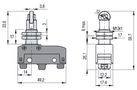 Микровыключатель с поперечным роликовым поршнем MK V11D17, Pizzato MK-V11D17 8018851322020