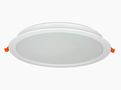 Įmontuojamas LED šviestuvas CCT, 230Vac, 24W, 2550lm, 3000-6000K, apvalus, MOLLY, LED line LITE 201002