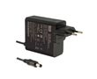 Impulsinis maitinimo šaltinis 12V 3.75A, 5.5x2.1mm, sieninis, pramoninis, MEAN WELL NGE45E12-P1J