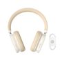 Wireless Bluetooth Over-Ear Noise-Cancelling Headphones Bowie H1, White NGTW230002 6932172611583