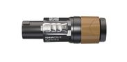Jungtis kolonėlėms 2 kontaktai, kabelinė 6-12mm, lituojama, SPEAKON NL2FXX NEUTRIK NTR-NL2FXX-W-S