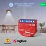 Išmani relė / jungiklis su sauso kontakto jungtimis, 1 kanalo, be galios matavimo ZigBee 2MQTT, TUYA NOUS-B1Z 5905072800471