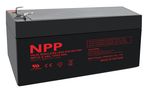 Battery 12V 3.2Ah T1(F1) Pb AGM NPP NP12-3.2Ah 8719845000220; 8719845100234; 8719845108896