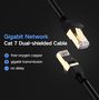 Кабель F/FTP CAT7 с вилками 2xRJ45 10м черный NW107 UGREEN UGREEN/11273 6957303882731