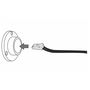 LED profilio RELING tvirtinimo elementų komplektas OP2-UCH-REL-SZ-01W 5900652143207