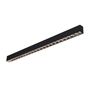 LED linear luminaire RAGGIO, 230Vac, 40W, 120cm, 5000lm, 4000K, IP20, black, series connection, ORO ORO18039 5902533196173