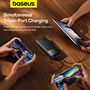 LiPo išorinis akumuliatorius (Powerbank) 30000mAh 30W su 2xUSB + USB C Star-Lord juodas BASEUS P10022905113-00 6932172634292