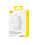 LiPo Powerbank 10000mAh 15W USB + USB-C Airpow Lite white BASEUS P10067500213-00 6932172652609