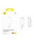 Wall Fast Charger GaN6 Pro 65W 2xUSB-A + 2xUSB-C QC PD with USB-C Cable 1m, White P10162701213-00 6932172644437