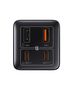 Wall Fast Charger GaN6 Pro 100W 2xUSB-A + 2xUSB-C QC PD with USB-C Cable 1m, Black P10162705112-00 6932172644505