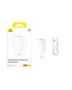 Wall Fast Charger GaN6 Pro 100W 2xUSB-A + 2xUSB-C QC PD with USB-C Cable 1m, White P10162705212-00 6932172644499