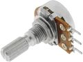 Potenciometras mono logaritminis 22K metalinis RoHS P17MA-20K